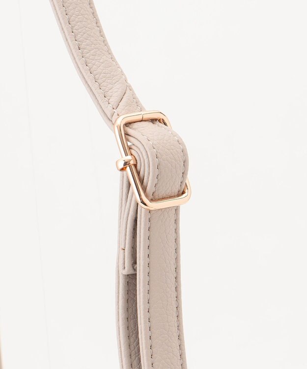 ANY SIS 【2WAY】カラーミニボストン バッグ グレージュ