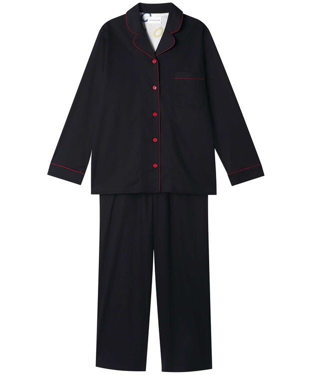 une nana cool 【綿100％】シルケットスムースパシャマ　ＭＡＤＥ　ＷＩＴＨ　ＬＩＢＥＲＴＹ　ＦＡＢＲＩＣ OB