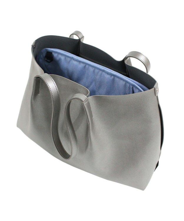 ROOTOTE 0188【オフィシャルストア限定】LT.ミディアム.レザレット.RTG-A 02：ダークシルバー