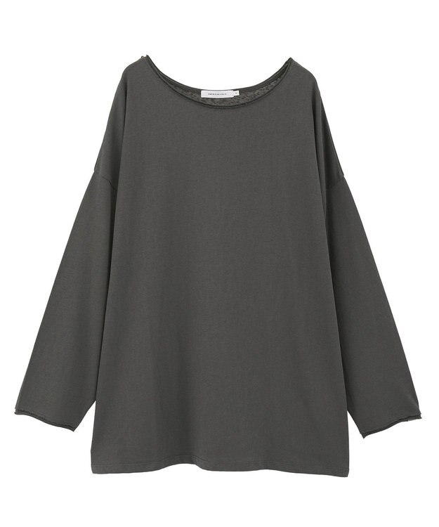 AMERICAN HOLIC スラブ天竺シアープルオーバー Charcoal Gray