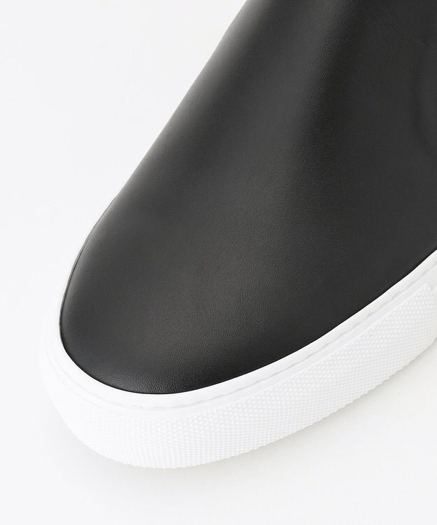 JOSEPH HOMME 【LEON 6月号掲載】スムースレザー スニーカー SLIPON ブラック系