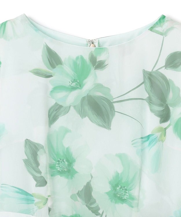 TOCCA 【洗える・消臭】FULL BLOOM PEONY ドレス グリーン系5