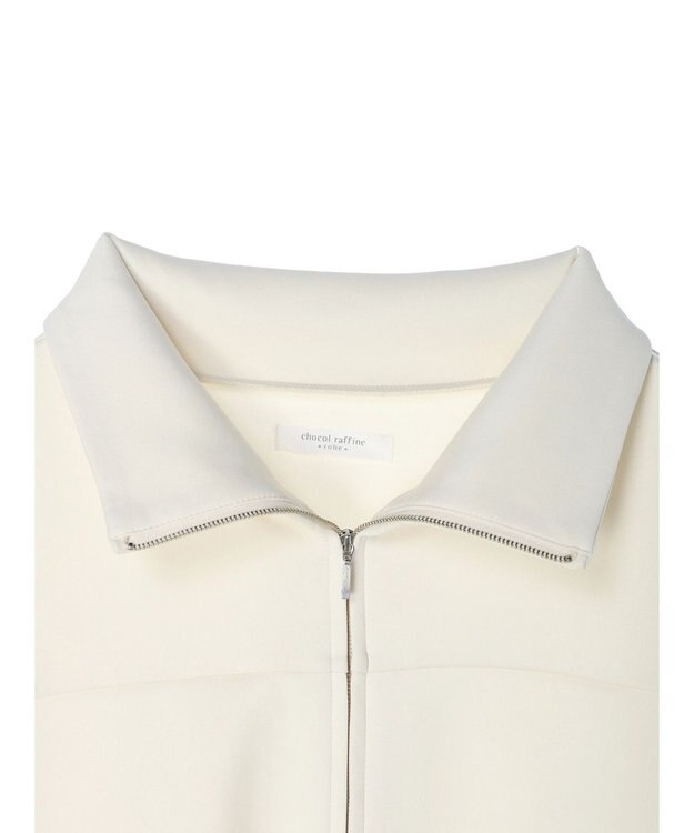 Green Parks トラックジャケット風カットカーディガン Navy