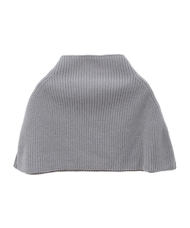 Green Parks フードマフラー＋ケープニット Gray