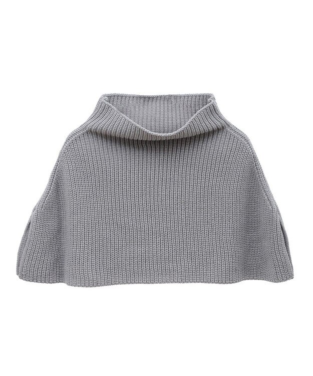 Green Parks フードマフラー＋ケープニット Gray