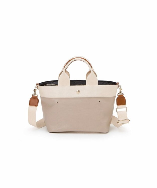 TOPKAPI 【人気色が限定復活！】【Breath TOPKAPI】RIPPLE リプル トート バッグ M（ショルダー付き） ペールベージュ