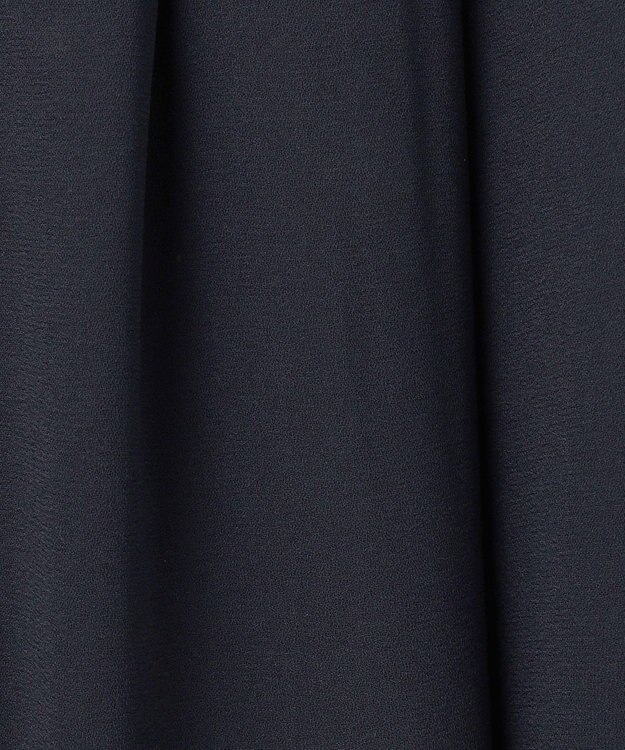 TOCCA 【WEB限定・洗える・消臭】RIBBON ROSETTE HALF ドレス ネイビー系