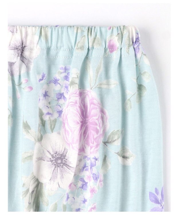 Wing パジャマ 長袖 長ズボン 綿100%(本体) 天竺素材 レディース EP7045 ウイング／ワコール サックス