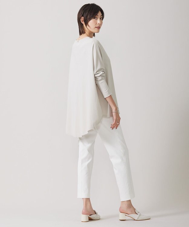 ICB 【洗える】 ヴィスコースワイド プルオーバー トープ系