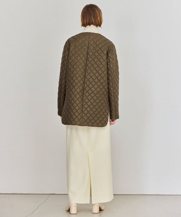 BEIGE， MONTAIGNE / ウールロングスカート Ecru