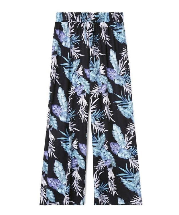 San-ai Resort（三愛水着楽園） 【SALE】ロングパンツ　M　【Coral veil（コーラルヴェール）】 ブラック