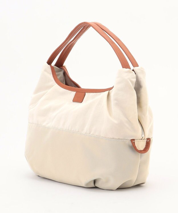 Y'SACCS シワナイロン2WAYトートバッグ Sサイズ アイボリー