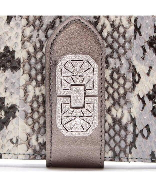 A.D.M.J. スネークレザー＆エリーゼアールデコウォレット リリア