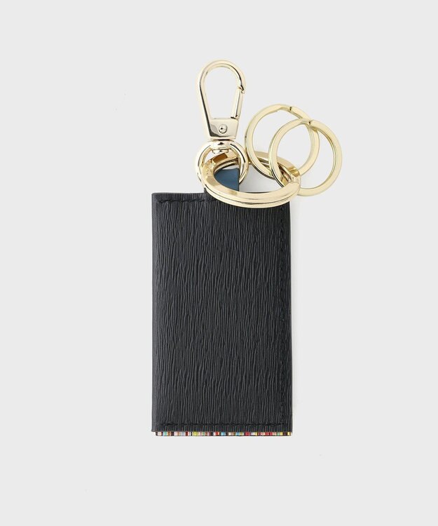 Paul Smith クロップドロゴ キーリング ブラック