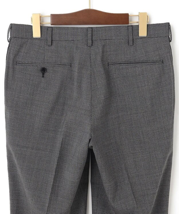 J.PRESS MEN 【J.PRESS BASIC】ペピンメリノコンフォート ラスティックハウンドトゥース スラックス グレー系8