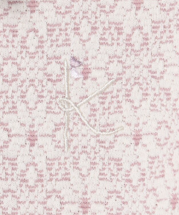 組曲 KIDS 【110-140㎝】 フロストフラワージャガード トレーナー ラベンダー