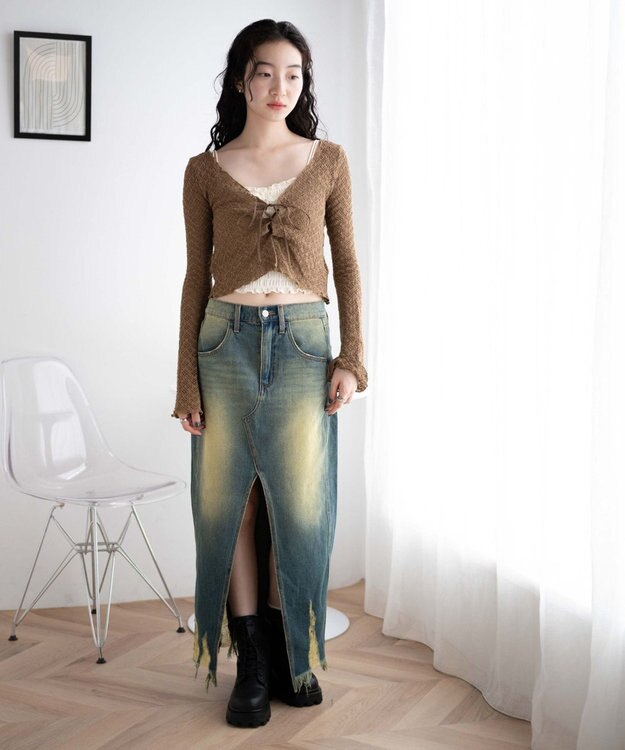 WEGO レースアップショートブーツ ブラック