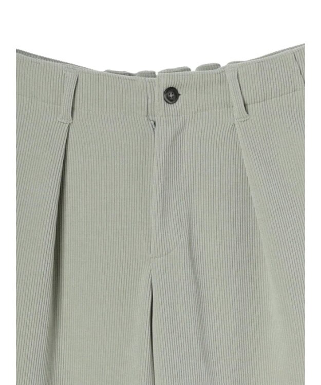Green Parks コーデュロイワイドパンツ Mint