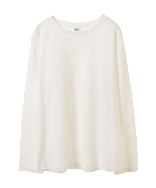 AMERICAN HOLIC クルーネックカットプルオーバー Off White