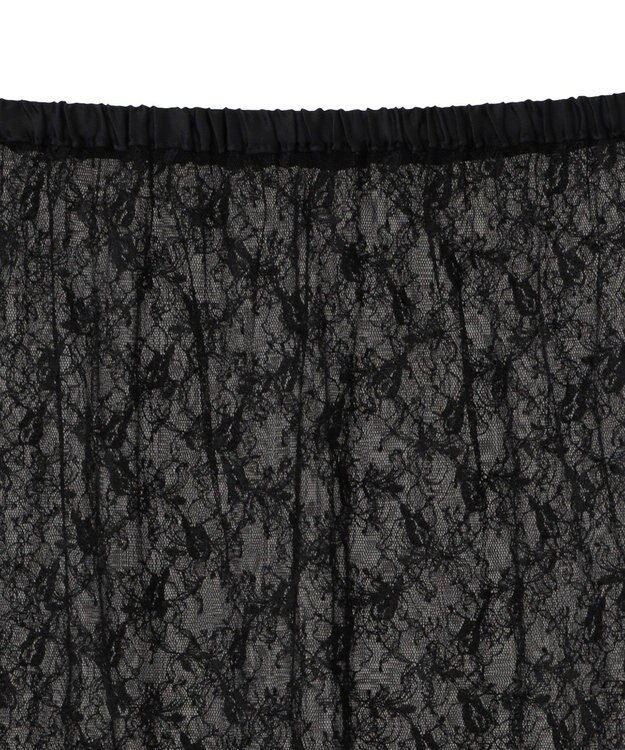 AMERICAN HOLIC サイドスリットレーススカート Black