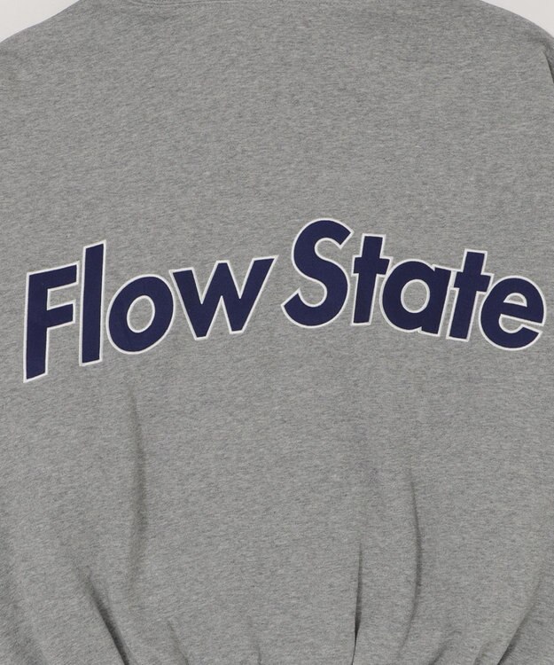 WEGO 【ユニセックス着用ITEM/裏起毛】バルーンクロップドグラフィックプルパーカー 杢グレー