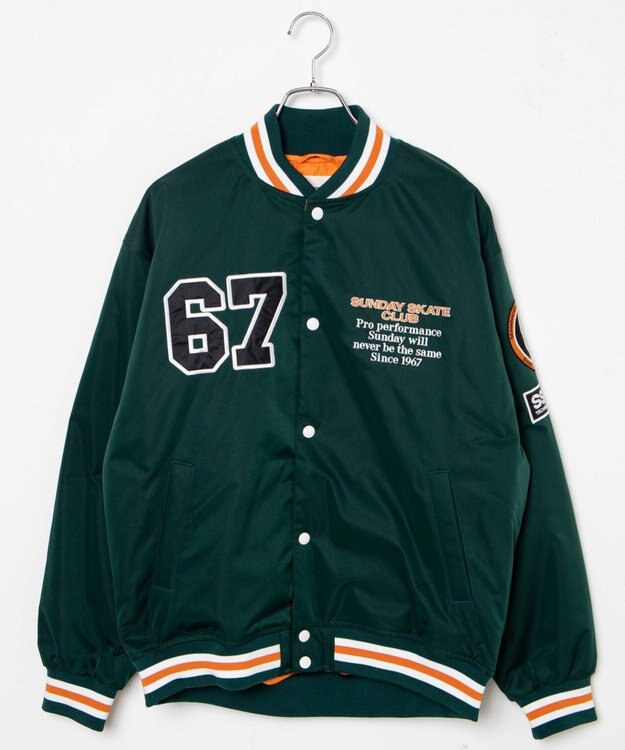 WEGO パテッドワッペンスタジャン ダークグリーン