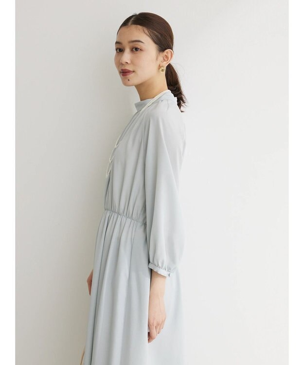 Green Parks ｅｆ－ｄｅ　モックネックワンピース Mint