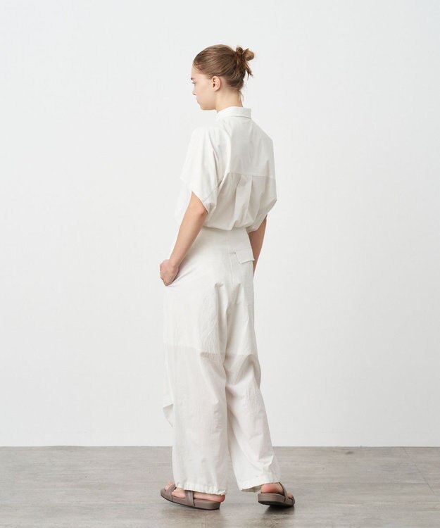 ATON MICRO SHRINK LAWN | ミリタリーパンツ WARM WHITE