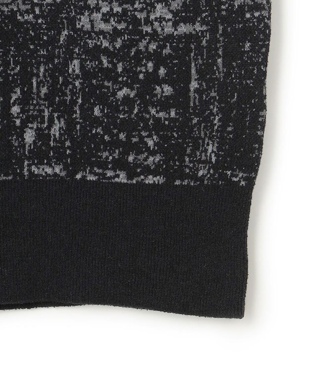 JOSEPH HOMME 【HIGH GRADE LINE】クレストブークレジャガード　クルーネックニット ブラック系