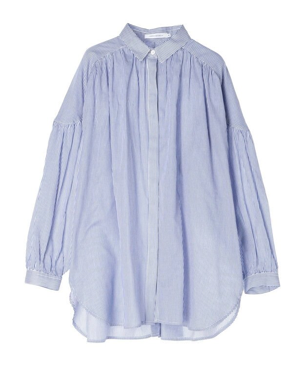 AMERICAN HOLIC カルゼギャザーシャツチュニック Off White