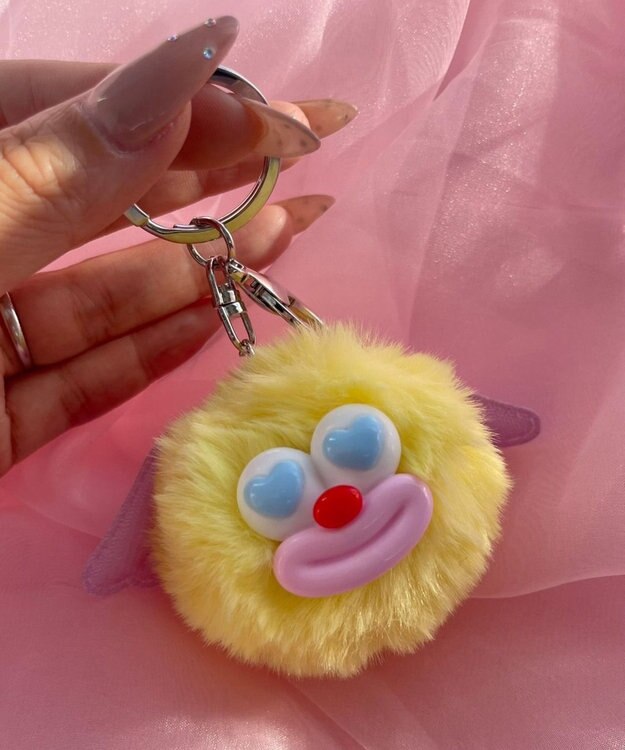 エンジェルきゅんモンスターぬいぐるみキーホルダー / WEGO