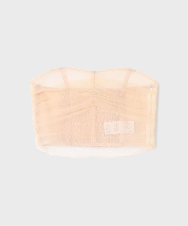 GRACE CONTINENTAL チュールベアトップ ベージュ