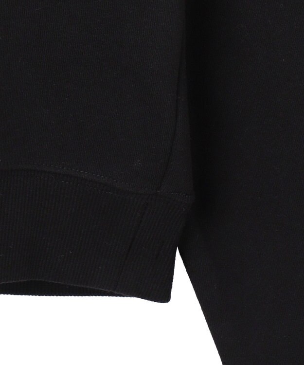 WEGO 【ユニセックス着用ITEM】THEBOYエルボーパッチクルーネックPO ブラック