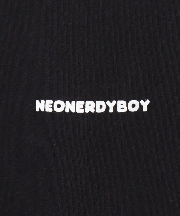 WEGO 【ユニセックス着用ITEM】THEBOYエルボーパッチクルーネックPO ブラック