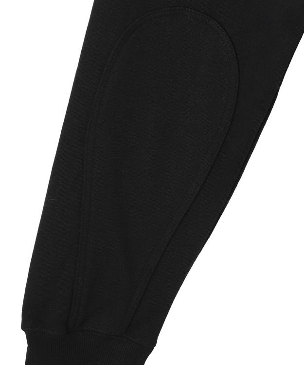 WEGO 【ユニセックス着用ITEM】THEBOYエルボーパッチクルーネックPO ブラック