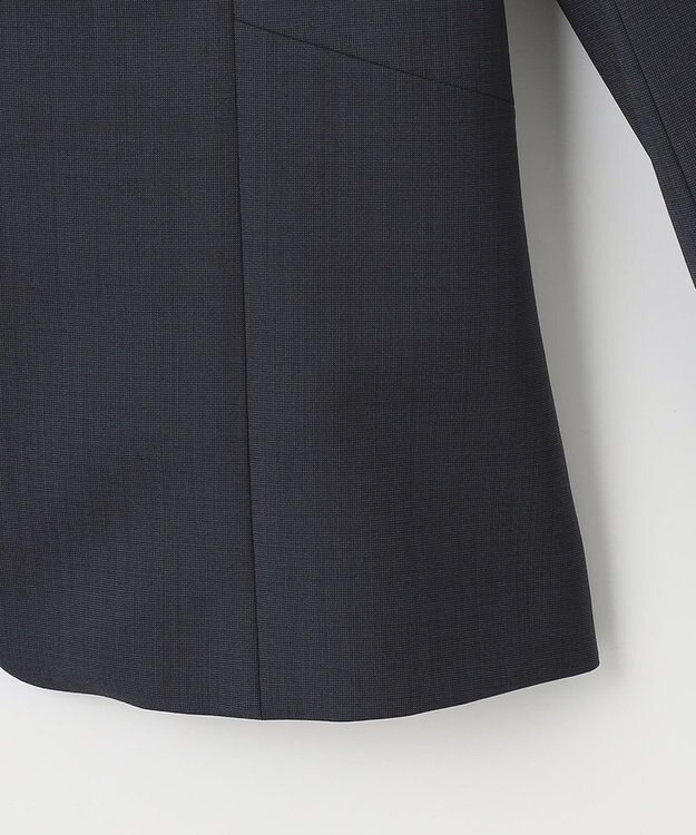 J.PRESS LADIES BAHARIYE ノーカラー ジャケット ネイビー系