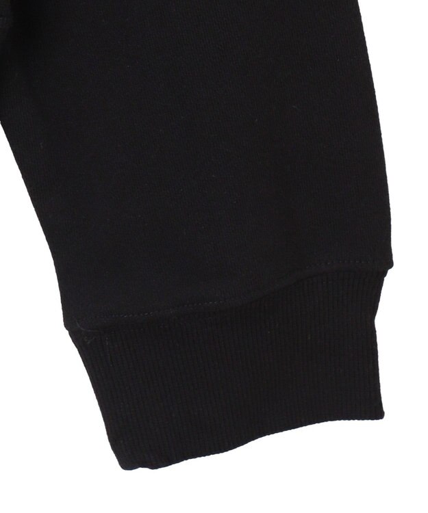 WEGO 【ユニセックス着用ITEM】THEBOYエルボーパッチクルーネックPO ブラック