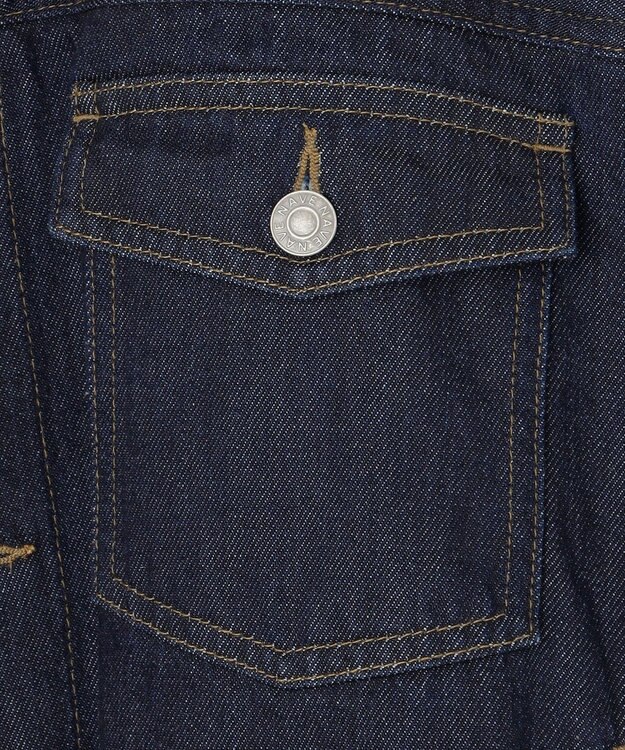 NAVE 【ReNAVE・洗える/中綿】ライトデニム ブルゾン ネイビー系