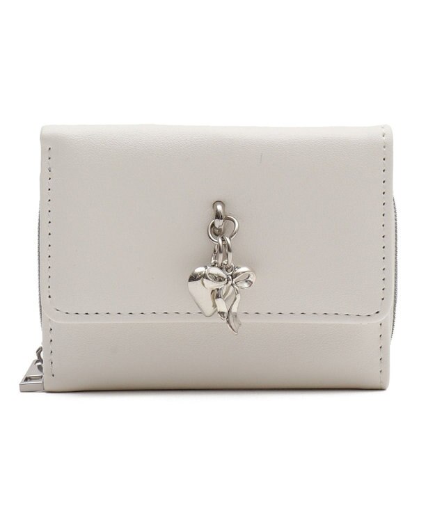 WEGO ダブルチャームウォレット ホワイト