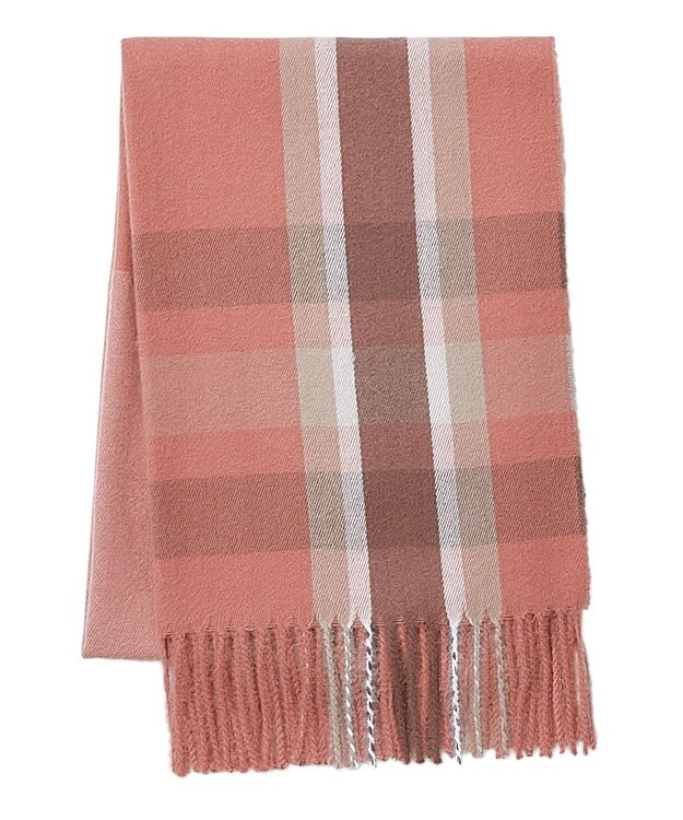 MOONBAT 【洗える】estaa とろーりストール ピーチ