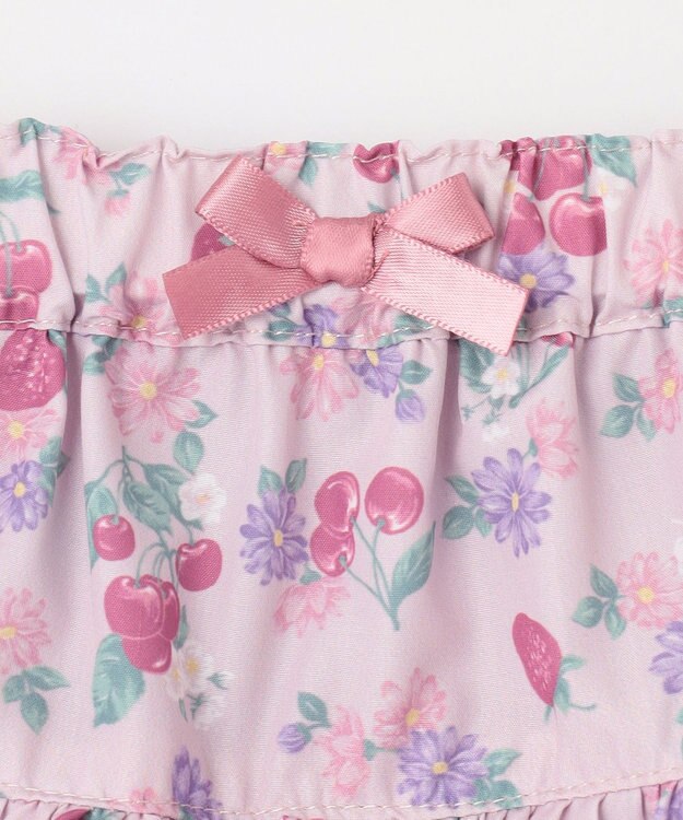 ANY KIDS 【チェリーベリーシリーズ】フルーツ フリル キュロット ピンク系