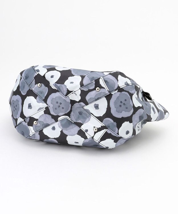 Y'SACCS 総柄プリントトートバッグ グレー