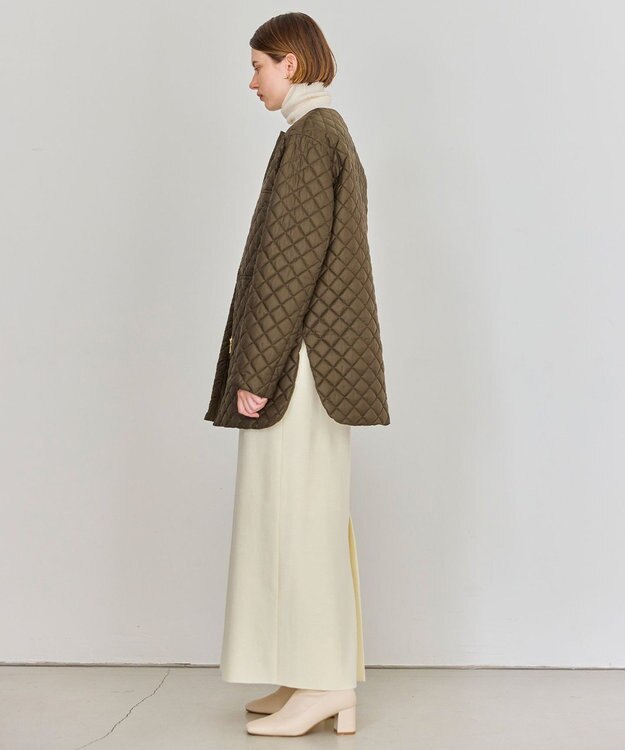 BEIGE， MONTAIGNE / ウールロングスカート Ecru