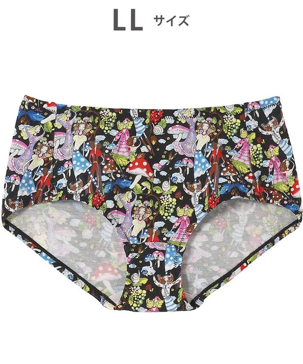 tsumori chisato SLEEP ツモリチサト ショーツ ベア天竺 伸縮性がよい UBX556・UCX556とペア tsumori chisato SLEEP UPX557 /ワコール ブラック