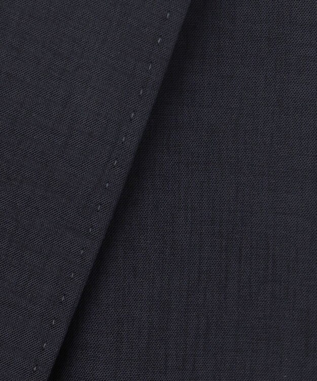 ICB 【接触冷感・防シワ・速乾・洗える】レーヨンライクトロ テーラードジャケット ネイビー系