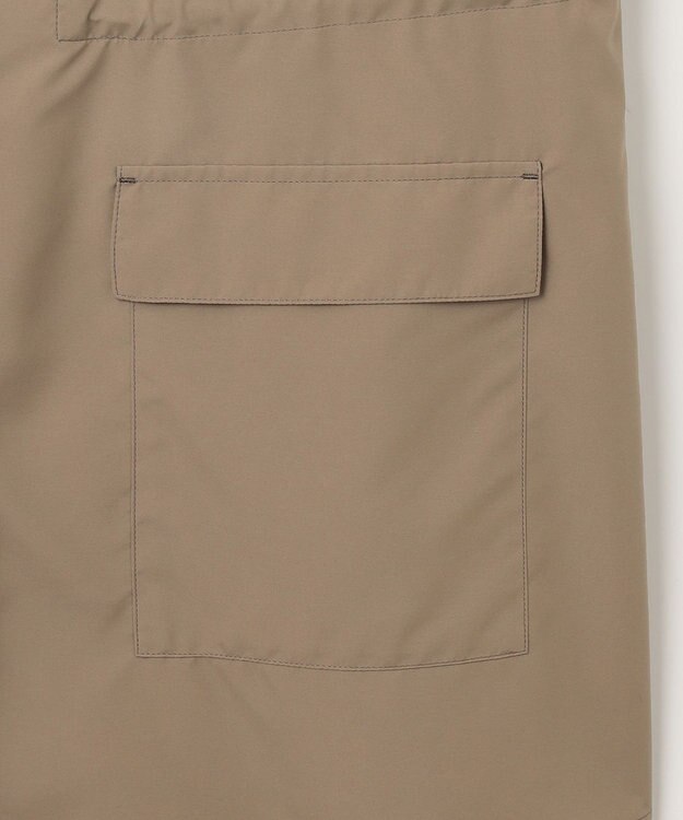 J.PRESS LADIES 【洗える・撥水】 Minotechライトタフタ ドロスト ジレ ブラウン系