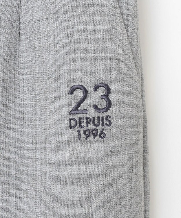 23区GOLF 【WOMEN】シワになりにくいドレッシーゴルフパンツ ライトグレー系