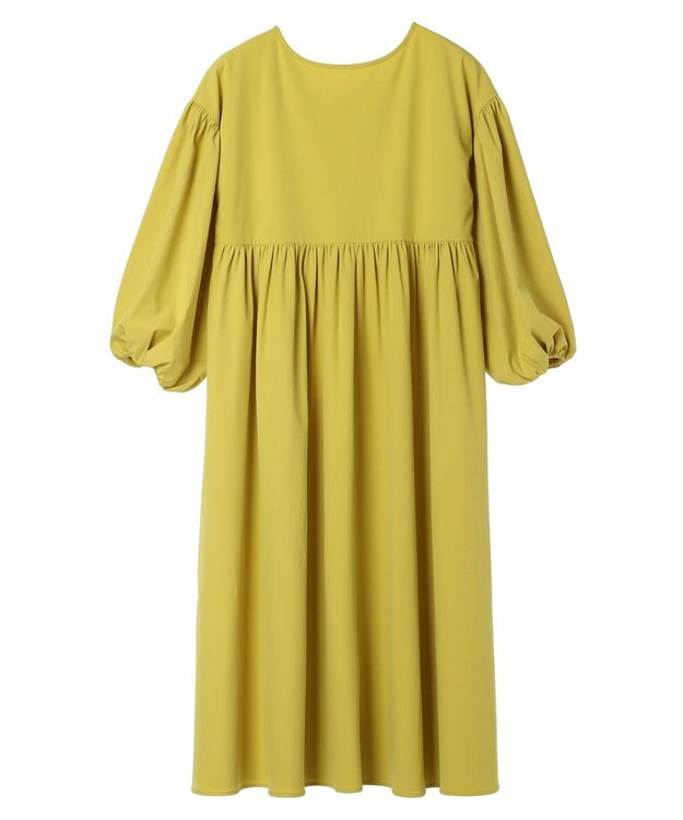 Green Parks armonia．２ｗａｙ袖ボリュームワンピース Yellow