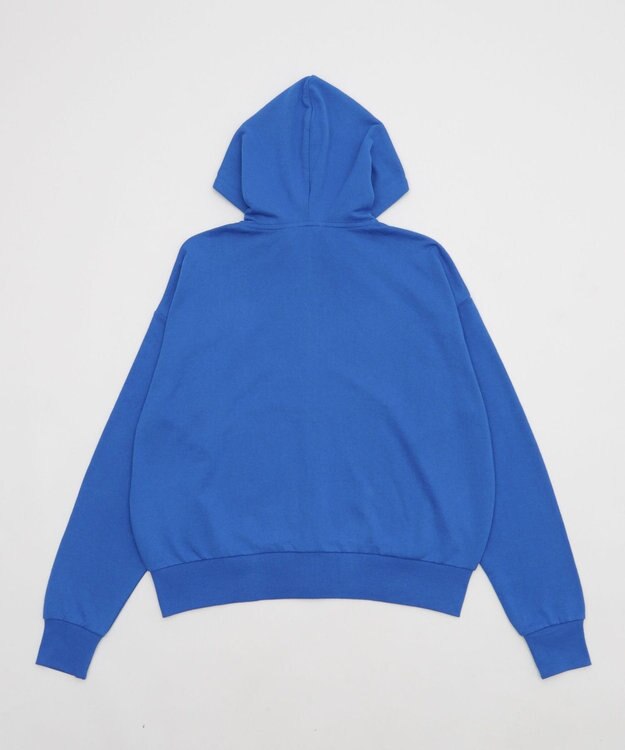 WEGO 【ユニセックス着用ITEM/MLサイズ展開】コンパクトフィットダブルZIPパーカー ブルー