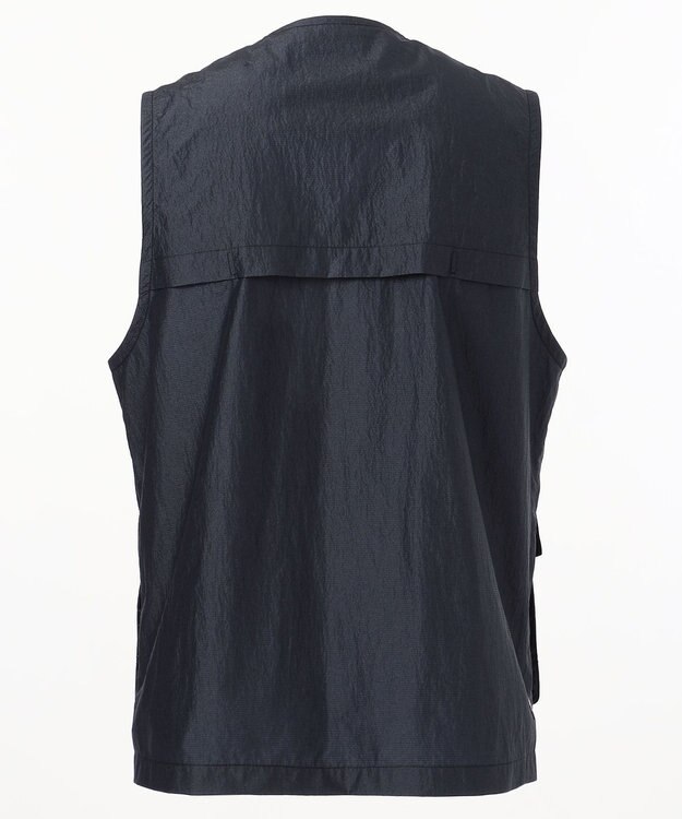 JOSEPH ABBOUD MOUNTAIN リップルサッカー ネイビー系